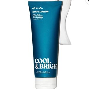PINK Victoria's Secret Cool & Bright Body Lotion - Teal